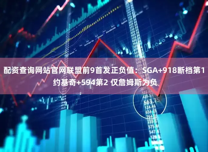 配资查询网站官网联盟前9首发正负值：SGA+918断档第1 约基奇+594第2 仅詹姆斯为负